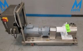Sine Positive Displacement Pump, Model MR130NNTC, S/N 95710161 with Pump Rotor, 3