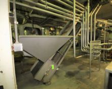 Odenberg 25 ft. L S/S Inclined Belt Conveyor / Hopper System with 23