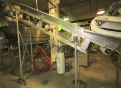 13 ft. L S/S Inclined Conveyor System, set up for 16