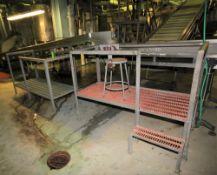 (3) pcs. - S/S Operators Platforms, Includes (2) ~6 ft. L x 30