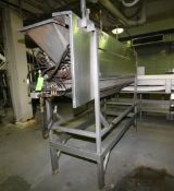 Lyco Peeler / Washer, Model 8000, S/N 07309610603, with (8) Roller Positions, S/S Screw Auger, All