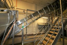 42 ft S/S Inclined Conveyor System, with 23