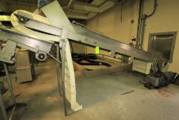 16 ft. L S/S Inclined Conveyor System, with 24