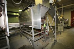 Lyco Peeler / Washer, Model 11000, S/N P039811428I, with Set up for (9) Roller Positions, (Note: