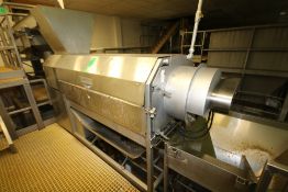 Vanmark Peeler / Scrubber / Washer, S/N 027457044099902, with (8) Roller Positions, S/S Paddle,