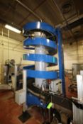 2009 Ryson 5-Tier Spiral Conveyor, Model 1-1300-400-C1-4.5, S/N 102921, ~15 ft. High with Allen