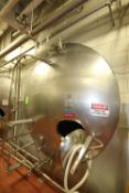Cherry Burrell 7,000 Gal. S/S Horizontal Tank, Model GHW, S/N 70-70-2604 with S/S Front, Dual