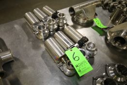 Tri-Clover Air Actuated Butterfly Valves - (1) 1-1/2