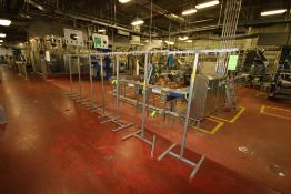 (7) S/S Coat Racks including (9) S/S Wall Mounted Racks