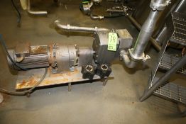 APV 15 hp Positive Displacement Pump, Size R6TS, S/N 03AP454536-0100 with 2-1/2
