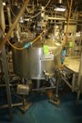 2011 Walker 100 Gal. 316 S/S Dome-Top High Shear Liqui-Mixer, Model MT-201, S/N WEP93309-2 with Dual