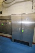 (5) Pc. - (2) Solenoid Control Panels including (1) Empty 2-Door S/S Control Panel and (1) Control