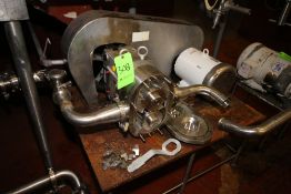 Ampco 5 hp Positive Displacement Pump, Model ZP1-130-S0, S/N CC-85504-1-1 with 2-1/2