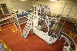 Salwasser Sure-Way Case Erector and Packer, Model E-43, S/N 711244, Pneumatic System with Controls