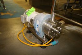 Silverson 10 hp High Shear Pump, Model 450LS, S/N 450LSR2504 with 2