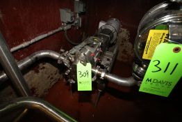 Ampco 3 hp Positive Displacement Pump, S/N CC-125389-1-1 with 1-1/2