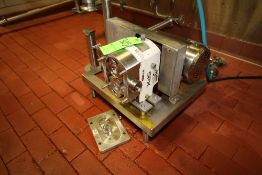 APV 2 hp/1.5 hp Positive Displacement Pump, Size R3, S/N 1000002781223 with 1-1/2