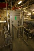 All S/S Pneumatic Tote Lift with 32
