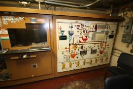 Griddle Central Control Room with Allen Bradley PLC's with (3) Allen Bradley Remote I/O Racks, (6)