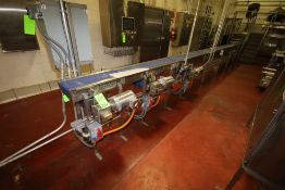 ~60 ft .L F-Configuration S/S Outfeed Conveyor with 6