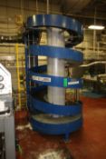 2009 Ryson 4-Tier Spiral Conveyor with 15” W Belt, 11’ Tall, Allen Bradley MicroLogix 1100 PLC