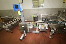 Inline Filling Systems Pressure Sensitive Inline Labeler with ~70