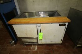 Leader 2-Door Commercial Refrigerator, Model LM48, S/N PJ01088911TV, High Side 240 psig, Low Side 85