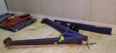 Vestil 4,000 lb. Adjustable Knock-Down Portable Gantry Crane with Trolley