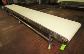 ~18 ft. L S/S Portable Conveyor with ~29-1/2