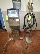 2010 VideoJet Portable Ink Jet Coder, Model 1210, S/N 1001833C10ZH with Single Head, 100-120/200-240