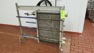 2010 APV S/S Small Plate Press, Model V017R-14, S/N G2010000069 with (120) Plates, 150 psi Working