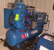 Scales Air Compressor Corp. 7-1/2 hp Reciprocating Air Compressor, Model RBO3401, S/N 6021371,
