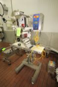 Koch Matrix Pressure Sensitive Inline Labeler, Model NL-A21C11-116-313, S/N 1180 with Euro Code