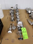 (12) Pc. Assorted Air Valve Parts includes (1) Alfa Laval S/S Air Valves, (2) Valve Stems and (9)