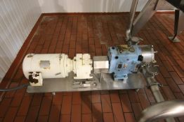 2010 Waukesha Cherry Burrell 10 HP Positive Displacement Pump, Model 130U2