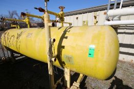 FES ~14 ft. L x 4 ft. W Horizontal Ammonia Receiver, S/N 1471 (Uninstalled)