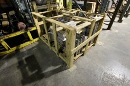 (2) Crates of New Boiler Room Louvered Doors