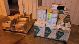 NIB Restroom Hand Dryers and MasterPack VEXEL95 Series Exit Signs on (2) Pallets