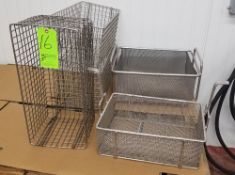 Assorted S/S Wash Baskets