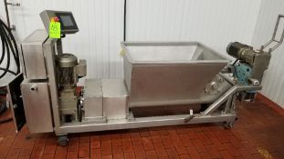 2010 Twin Screw S/S Portable Stuffer Pump with ~36