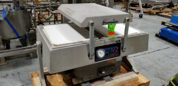 2007 Koch Ultravac 2-Station Vacuum Packaging Machine, Model UV2100 with Busch 180 cfm Vacuum Pump