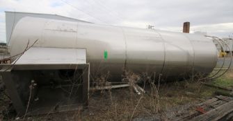 Inox-Tech 10,000 Gal. Jacketed S/S Silo, Model ASS6000USG, S/N 3887-02 with All S/S Exterior,