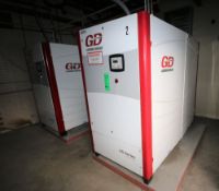 2010 Gardner Denver 50 KW (67 HP) V Series Screw Compressor, Model VS45-70A, Product Order #1784012,