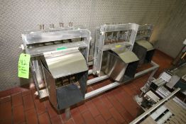 Hamrick 16 oz. Case Packer Heads with Stand - 3 x 4 and 4 x 6