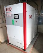 2010 Gardner Denver 50 KW (67 HP) V Series Screw Compressor, Model VS45-70A, Product Order #1784012,