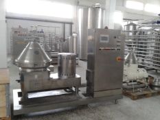 2006 Andritz Frautech Seperator, Model CA71T, 8000-10.000 LT/Hr Capacity, Self Cleaning, Recently R