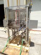 PakTek Case Packer, Model # PTC-G1, S/N 205H6-S, stainless steel unit with lowering head packer/