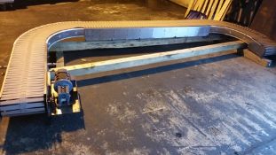 U-shaped Powered Conveyor, Model # N/A, S/N n/a, 12