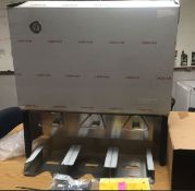 Never Used Silver King Three-Head Milk/Juice Beverage Cooler Dispenser Stainless Steel-110V, Still