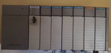 Allen-Bradley SLC 5/03 CPU with power supply and 6 additional expansion slots / removed from running